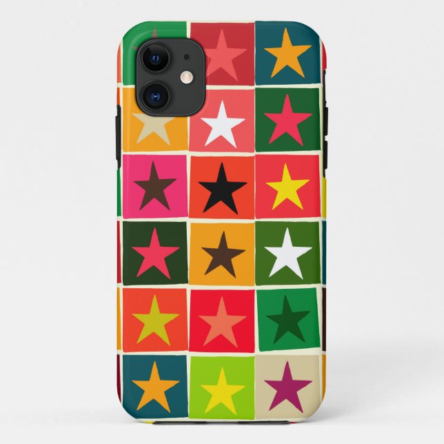Coques Case-Mate iPhone étoiles de noël (Dos)