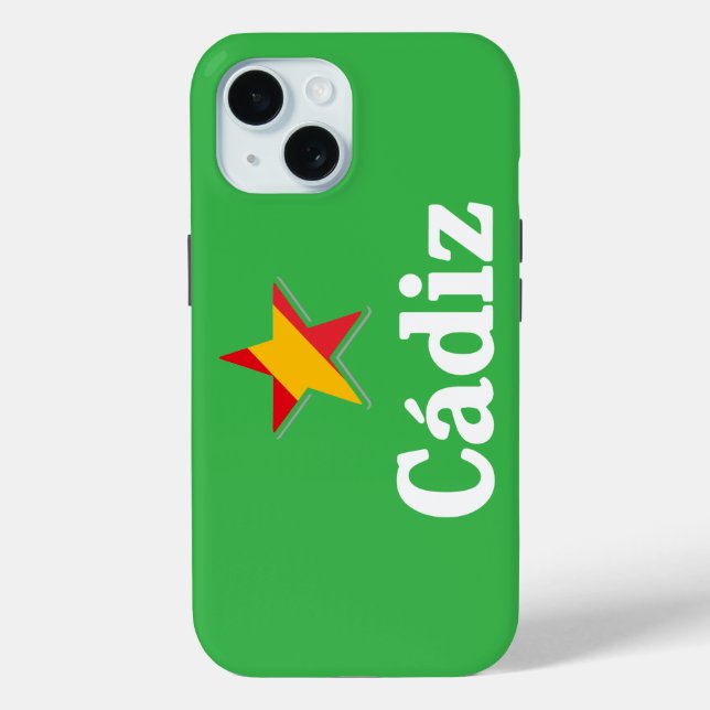 Coques Case-Mate iPhone Etoiles d'Espagne - Cadix (Verso)