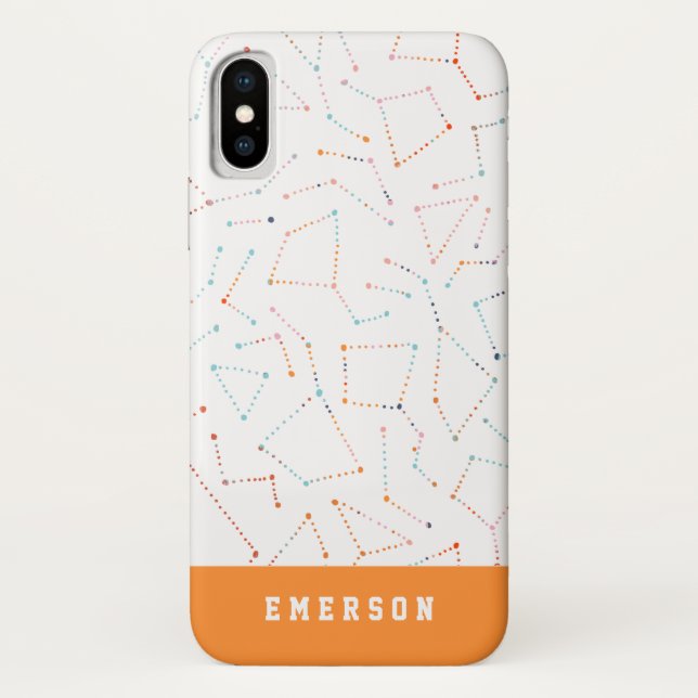 Coques Case-Mate iPhone étoiles et espace plaisir astronomie motif (Dos)