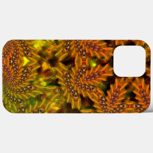 Case-Mate iPhone Case Étrange kaléidoscope jaunâtre sur l'image abstrait