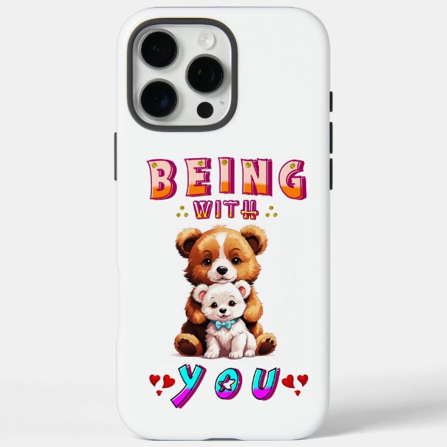 Coques Case-Mate iPhone Être avec toi (Verso)