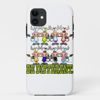 Coques Pour iPhone ÊTRE DIFFÉRENTES vaches funky amusantes