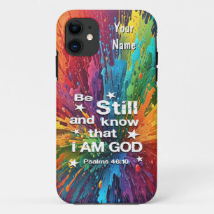 Case-Mate iPhone Case Être encore et connaître Psaumes 46-10