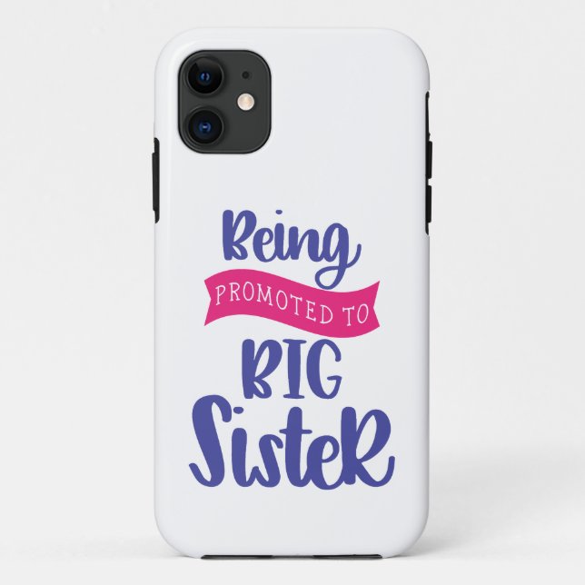 Coques Case-Mate iPhone Être Promu À La Grande Soeur (Dos)