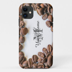 Case-Mate iPhone Case Etui de téléphone Monogram Coffeeholic personnalis