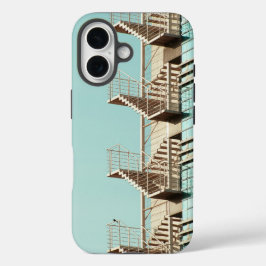 Coques iPhone 16 "Étui téléphonique moderne en escalier