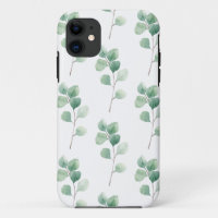 Eucalyptus Motif vert