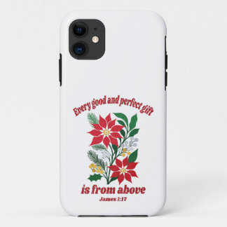 Case-Mate iPhone Case Every Good and Perfect Gift – James 1:17 Christmas