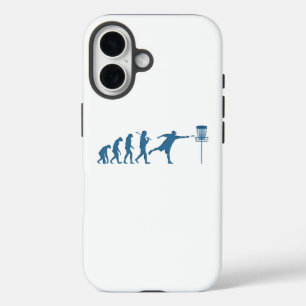 Coques iPhone 16 Évolution de Golf à Disque - Cadeau Amusant pour G
