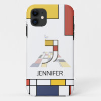 Exclusif Néoplastim Art monogram. Lettre J