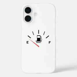 Coques iPhone 16 Exécution sur T-shirt Memes vides