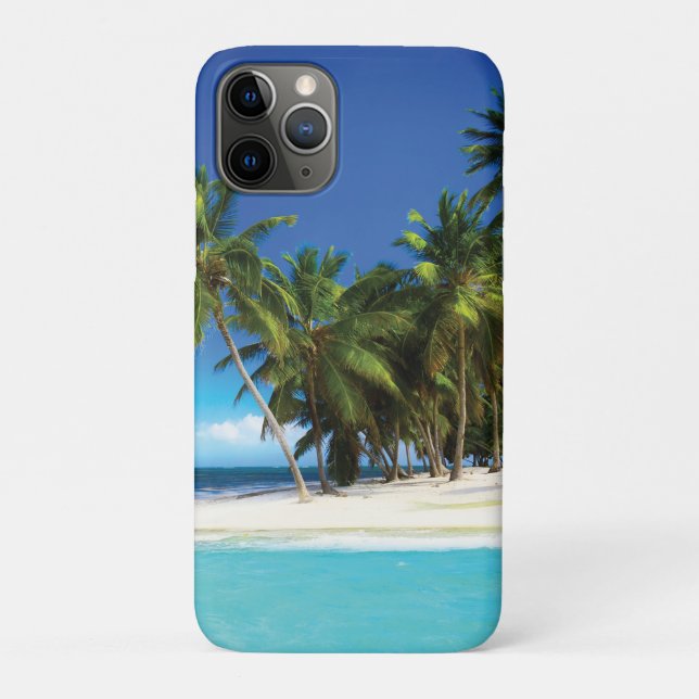Coques Case-Mate iPhone Exotic beach throw pillow (Dos)