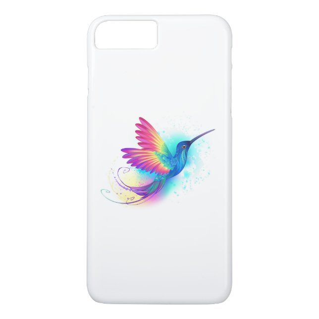 Coques Case-Mate iPhone Exotic Rainbow Hummingbird (Dos)