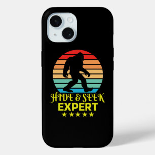 Coque Pour iPhone 15 Expert Bigfoot Cache-Cache Drôle
