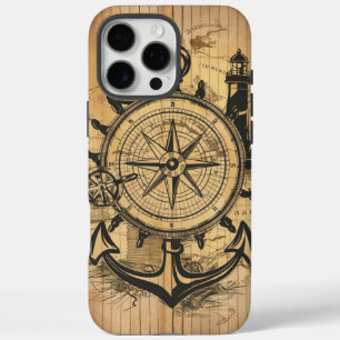 Coques iPhone 16 Pro Max Explorateur Nautique Rustique Cool