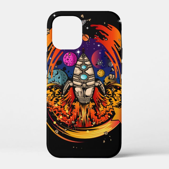 Coques Case-Mate iPhone Exploser le vaisseau spatial (Verso)