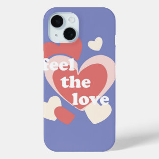 Coque Pour iPhone 15 Explosion de cœur à ressentir l'amour