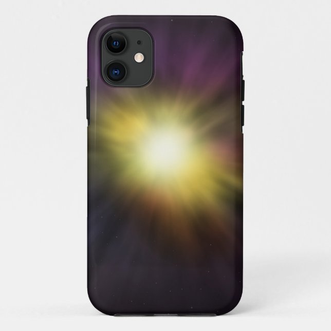 Coques Case-Mate iPhone Explosion de l'oeuvre spatiale numérique (Dos)