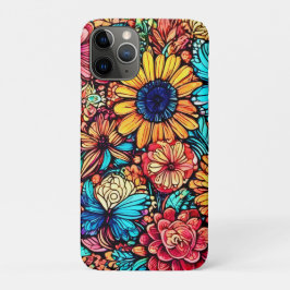 Case-Mate iPhone Case Explosion florale vibrante par Doodle