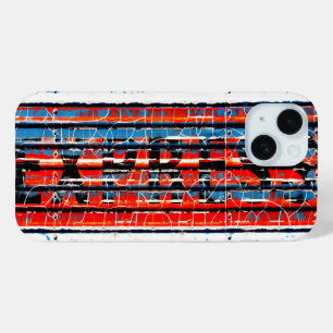 Coque Pour iPhone 15 "Express" - Peinture à Peeling rustique