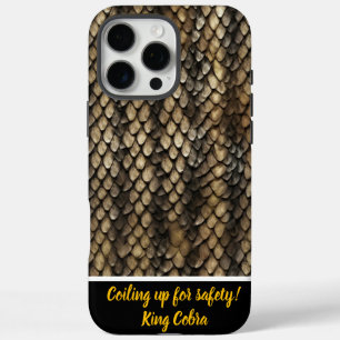 Coques iPhone 16 Pro Max Exquis motifs de peau de serpent