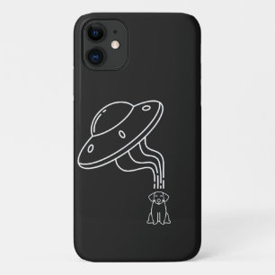 Case-Mate iPhone Case Extraterrestre OVNI Enlevant Un Chien Chiot