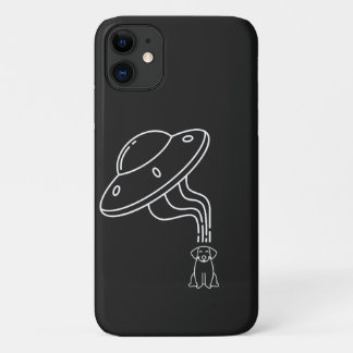Case-Mate iPhone Case Extraterrestre OVNI Enlevant Un Chien Chiot