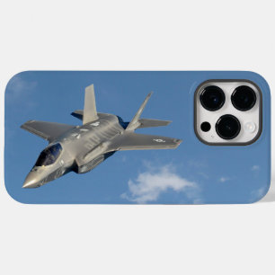 Coque Pour Pour iPhone 14 Pro Max F-35 Lightning II Panther Jet Fighter dans le ciel