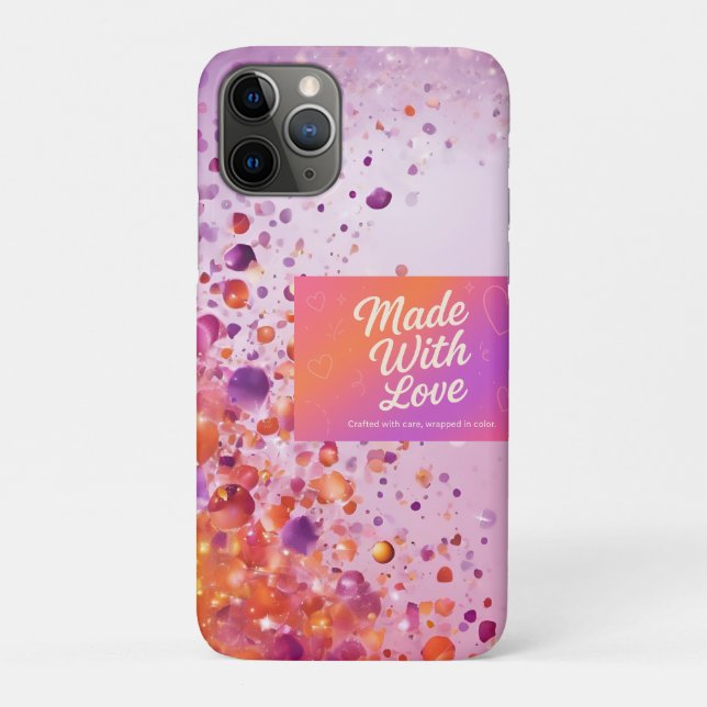 Coques Case-Mate iPhone Fabriqué avec montre d'amour (Dos)