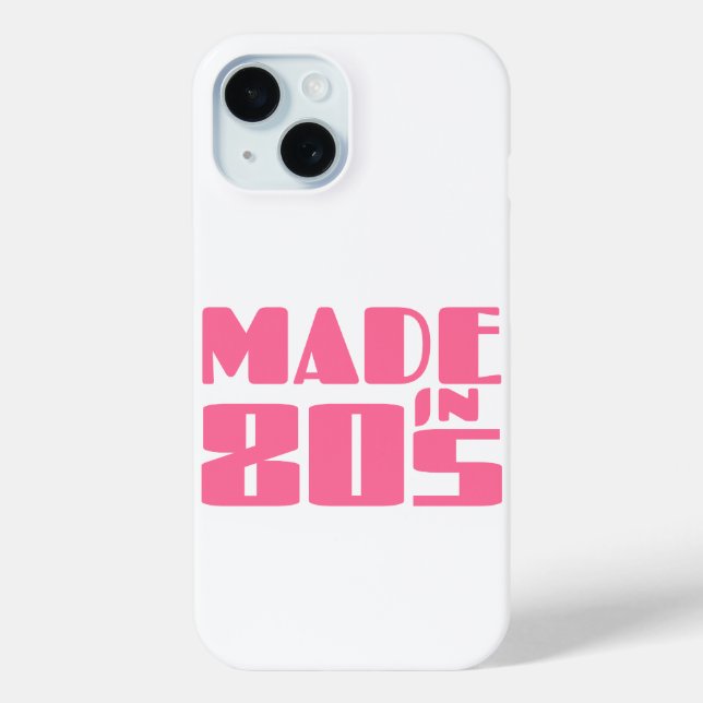 Coques Case-Mate iPhone Fabriqué dans les années 80 (Verso)