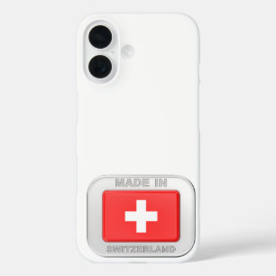 Coques iPhone 16 Fabriqué en Suisse