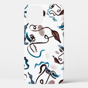 Case-Mate iPhone Case Face d'art pop : aquarelle abstraite.