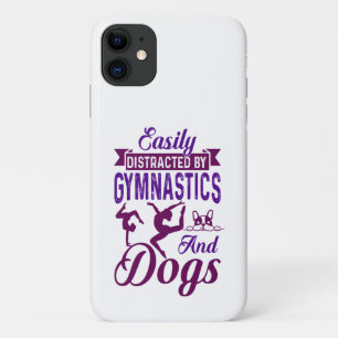 Case-Mate iPhone Case Facilement distrait par la gymnastique et les chie
