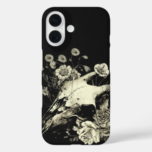 Coques iPhone 16 Faded Omen - Gothique Streetwear Design