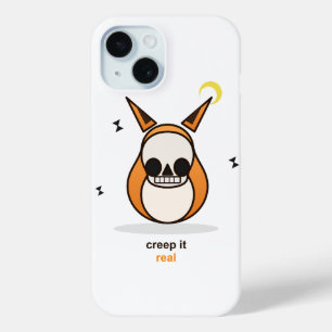 Coque Pour iPhone 15 Faire Réel Drôle Halloween Renard