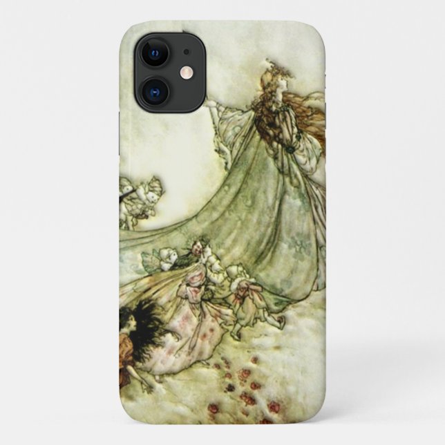 Coques Case-Mate iPhone Fairies Away - Arthur Rackham (Dos)