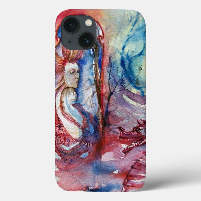 Coques Case-Mate iPhone FAIRY MORGANA Arthurian Legends Aquarelle (Verso)