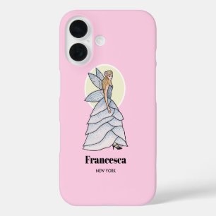Coques iPhone 16 Fairy Princess Robe Pétale Illustration de mode