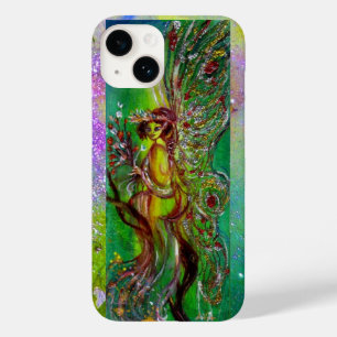 Coque Pour iPhone 14 FAIRY VERT DANS L'Imaginaire LUMINEUX
