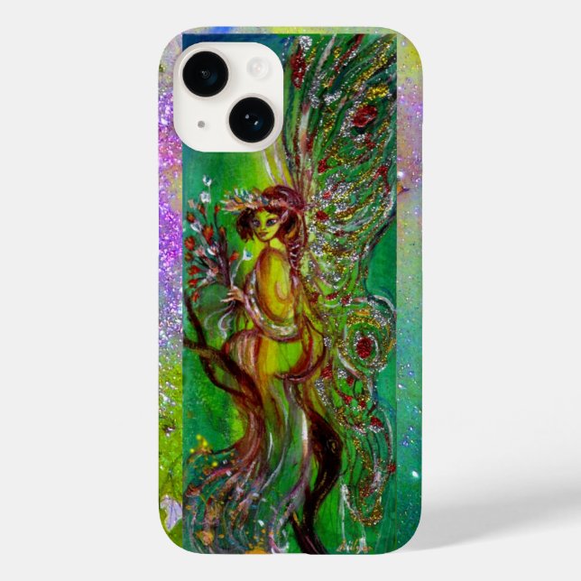 Coques Case-Mate iPhone FAIRY VERT DANS L'Imaginaire LUMINEUX (Verso)