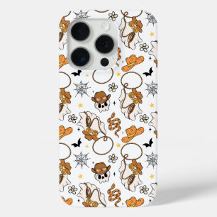 Coque iPhone 15 Pro Fais Tourbillonner Fantôme Mignon Rétro Épouvantab