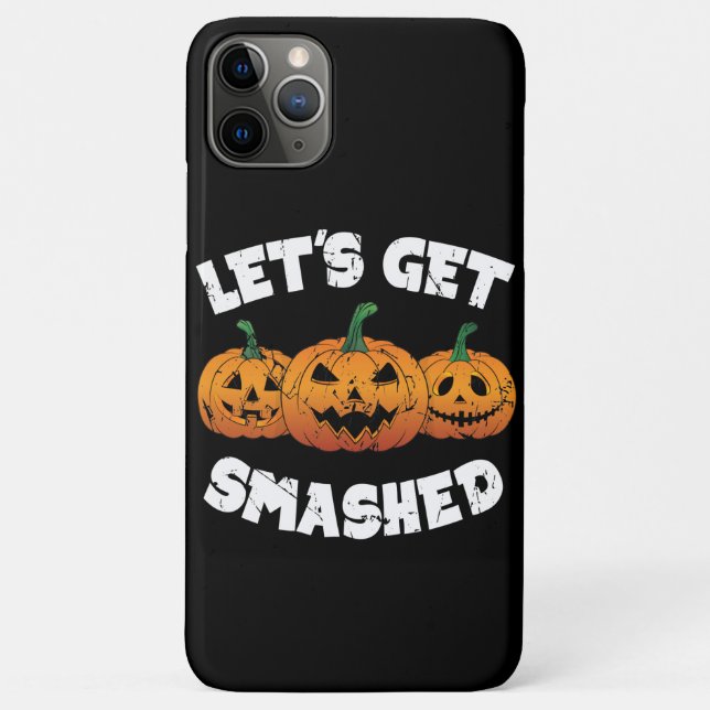 Coques Case-Mate iPhone Faisons tomber Citrouille Jack-o'-lantern Hallowee (Dos)