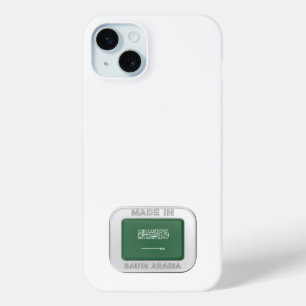 Coque iPhone 15 Mini Fait en Arabie Saoudite