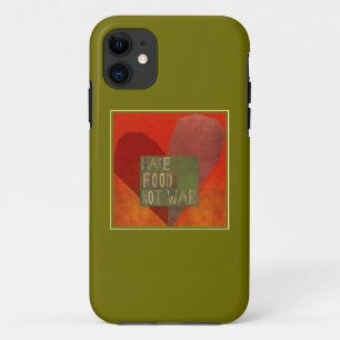 Etui iPhone Case-Mate Faites la guerre de nourriture pas