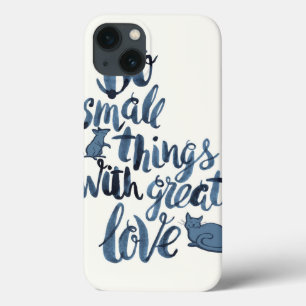 Case-Mate iPhone Case Faites les petites choses avec grand amour