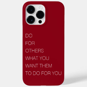 Coque Pour Pour iPhone 14 Pro Max Faites Pour Les Autres Ce Que Vous Voulez Qu'Ils F