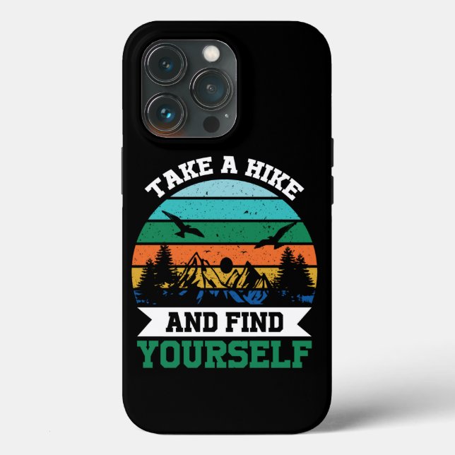 Coques Case-Mate iPhone Faites une randonnée pédestre et trouvez vous-même (Verso)