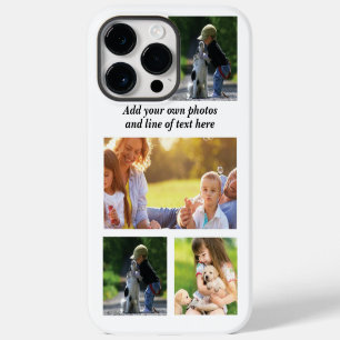 Coque Pour Pour iPhone 14 Pro Max Faites votre propre collage photo et texte