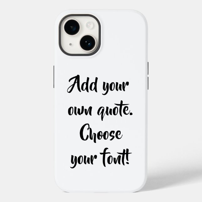 Coques Case-Mate iPhone Faites votre propre devis personnalisé (Verso)