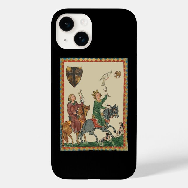 Coques Case-Mate iPhone Falconry, 14th Century Codex Manesse (Verso)